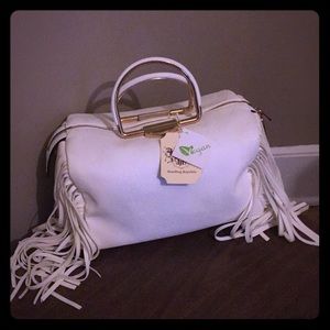 Handbag republic vegan leather satchel